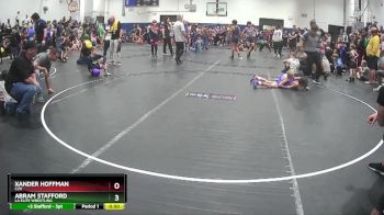 60 lbs Cons. Round 2 - Abram Stafford, LA Elite Wrestling vs Xander Hoffman, C2X