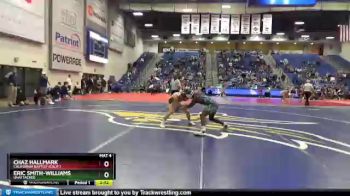 149 lbs Cons. Round 3 - Eric Smith-Williams, Unattached vs Chaz Hallmark, California Baptist (Calif.)