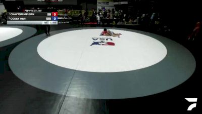 82 lbs Cons. Round 4 - Chayton Nielsen, Spring Hills Wrestling vs Codey Her, Red Star Wrestling Academy