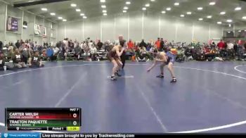 140 lbs Round 4 (6 Team) - Carter Welsh, Missouri Avengers vs Traeton Paquette, Wyoming Brown