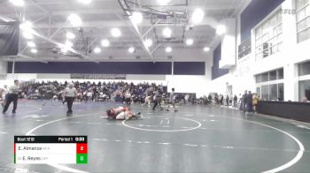 190 lbs Cons. Round 5 - Eduardo Reyes, Long Beach Poly vs Eric Almanza, Merced