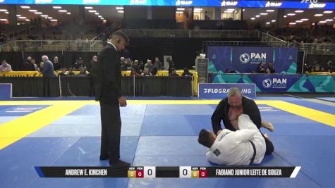 Fabiano Junior Leite De Souza vs Andrew E. Kinchen 2025 Pan Jiu Jitsu IBJJF Championship