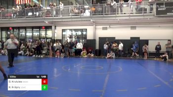 105 lbs Final - Daniel Krutules, Woodshed Wrestling vs Robert Randolph-Spry, Jackson County Wrestling Club