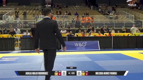 Melissa Nunes Vignoli vs Adalia Malis Rodriguez 2025 Pan Kids Jiu-Jitsu IBJJF Championship