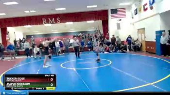 160 lbs Champ. Round 3 - Jaspur Nusbaum, Burns/Pine Bluffs vs Tucker Sides, Natrona County