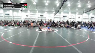 72 lbs Round Robin 1 - Ryder Seidman, Rebellion - EL vs Cayden Comfort, Hammers - EL