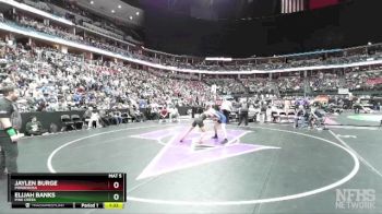 132-5A Semifinal - Elijah Banks, Pine Creek vs Jaylen Burge, Ponderosa