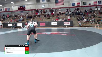 157 lbs Prelim - Tristan Pugh, Glenville State vs Cody Hicks, Fort Hays State