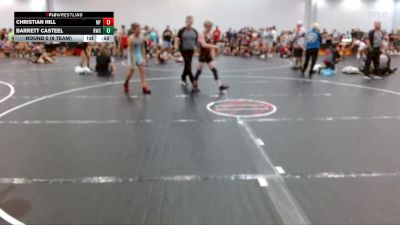 115 lbs Round 5 (8 Team) - Christian Hill, MF Purge Elite vs Barrett Casteel, Rabbit Wrestling Club
