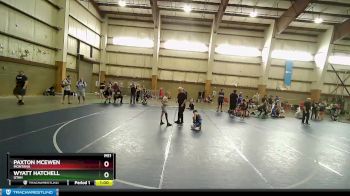 70 lbs Quarterfinal - Paxton McEwen, Montana vs Wyatt Hatchell, Utah