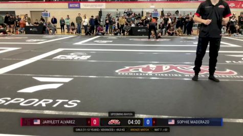 Jarylett Alvarez vs Sophie Maderazo 2024 ADCC Austin Open