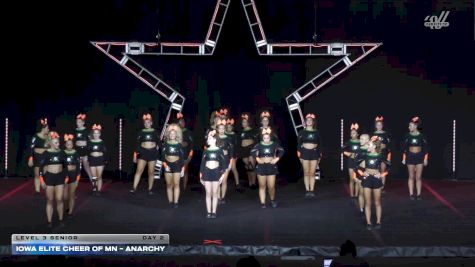 Iowa Elite Cheer of MN - ANARCHY [2025 L3 Senior Day 2] 2025 Nation's Choice Grand Nationals