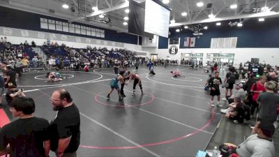 190-215 lbs Semifinal - Dallas Andrade, La Costa Canyon High School Wrestling vs Ethan Rhodes, Eastvale Elite