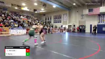 235 lbs Quarterfinal - Lily Mercado, San Clemente vs Pepper Marks, Santa Barbara