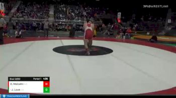 2A-220 lbs Semifinal - James Love, Lovell vs Dylan Molzahn, Niobrara County