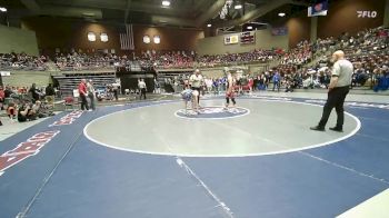 1A 150 lbs Semifinal - Gavin Bratt, Tintic vs Trenden Thompson, Milford