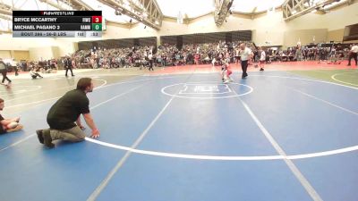 56-B lbs Round Of 32 - Bryce McCarthy, Fightin Irish Wrestling Club vs Michael Pagano 3, Hammonton