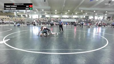 135 lbs Cons. Round 1 - Trent Cordle, Seymour Youth Wrestling Club vs Isaac Meraz, Williamson Co Wrestling Club