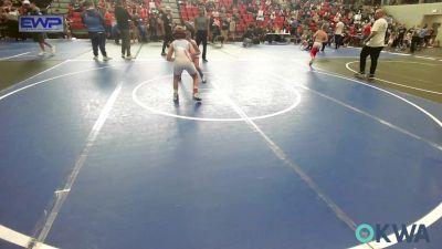 67 lbs Final - Hudson Hood, Collinsville Cardinal Youth Wrestling vs Braven Worth, Collinsville Cardinal Youth Wrestling