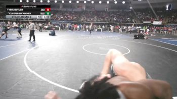 D 1 175 lbs Champ. Round 2 - Clifton McKinney, Walker vs Tyrie Butler, Zachary
