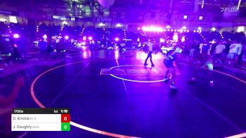 170 lbs Quarterfinal - Derick Kimble, BV Bison vs Jack Doughty, Basement Brawlers