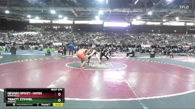 165 lbs Cons. Round 4 - Nevaeh Spivey- Hayes, Idaho Falls vs Trinity Stimmel, Marsing