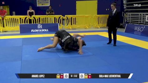Sula-Mae Loewenthal vs Anabel Lopez 2025 Pan IBJJF Jiu-Jitsu No-Gi Championship