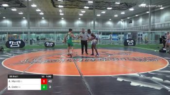 150 lbs Prelims - Andre Merritt, Indiana Gold -IN vs Andrew Dado, G2 Illinois