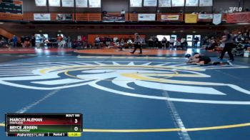 120 lbs Semifinal - Marcus Aleman, Fruitland vs Bryce Jensen, North Fremont
