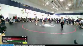 145 lbs Semifinal - Mateo Caso, Walla Walla vs Luke Augustus, Newberg