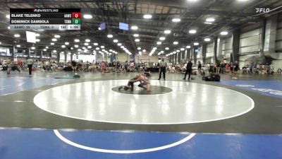 100 lbs Rr Rnd 2 - Blake Telenko, All-American Wrestling Club MS vs Dominick DAmbola, Terps Xtreme MS