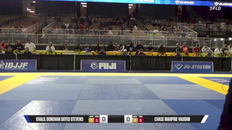 Chase Marprie Vaughn vs Khalil Donovan Sayed Stevens 2025 Pan Jiu Jitsu IBJJF Championship