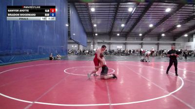79 kg Final - Sawyer Ayotte, Clarion vs Braidon Woodward, Bloomsburg