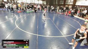 61 lbs Champ. Round 1 - Tace Atkinson, Elite Wrestling vs Drew Lounsbury, Sanderson Wrestling Academy