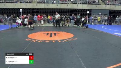 220 lbs Round Of 16 - Neal Rinker, New Oxford, PA vs Trevor Parrish, Kirkwood, NY