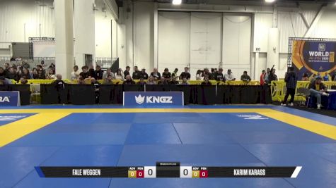 Karim Karass vs Fale Weggen 2025 World IBJJF Jiu-Jitsu No-Gi Championship