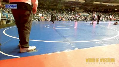 110 lbs Consi Of 8 #1 - Evan Savage, Ranger 47 Wrestling Club vs Denver Wolf, Cowboy Wrestling Club