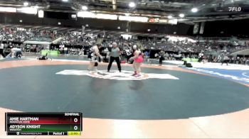 235 lbs Semifinal - Amie Hartman, Mountain Home vs Adyson Knight, Wasatch