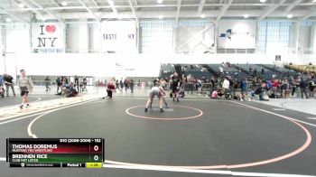 152 lbs Cons. Round 3 - Brennen Rice, Club Not Listed vs Thomas Doremus, Mustang You Wrestling