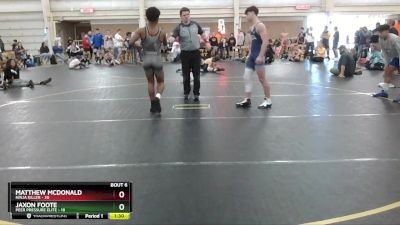 150 lbs Round 3 (4 Team) - Jaxon Foote, Peer Pressure Elite vs Matthew McDonald, Ninja Killer