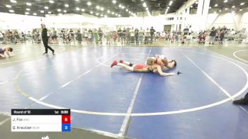 156 lbs Round Of 16 - Jared Fox, Aniciete TC vs Quincy Kreutzer, Bear Cave WC
