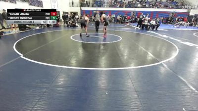 120 lbs Cons. Round 4 - Brody McGreal, Potlatch vs Logan Loaiza, Post Falls