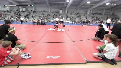 75 lbs Rr Rnd 1 - Finn Beattie, Indiana Outlaws Green vs Owen Beagle, The Shop 814