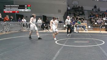 125 lbs 3rd Place Match - Shane Corrigan, Wisconsin-Parkside vs Jacob Fitzpatrick, Minnesota State