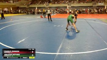 130 lbs Cons. Semi - Charlie Johnson, Northfield vs Abraham Nething, Paynesville