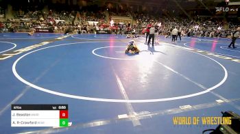 67 lbs Quarterfinal - Jace Beaston, Warrior Ridge vs Apollo Rojas-Crawford, Bear Cave