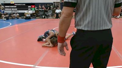 102 lbs Rr Rnd 2 - Omar Khetab, Journeymen Gold - HSC vs Keegan Beard, Steller Trained Malgus - HSC