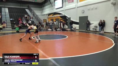 12U-1 lbs Round 2 - Kale Schneider, Guerrilla Wrestling Club vs Davis Westendorf, Immortal Athletics