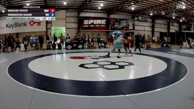 86 kg Champ. Round 1 - Marcus Petite, WNY RTC vs Remington Bauer, Yellowjacket Wrestling Club