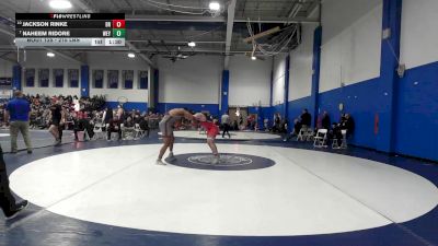 215 lbs Round Of 16 - Jackson Rinke, Bridgewater-Raynham vs Naheem Ridore, Weymouth